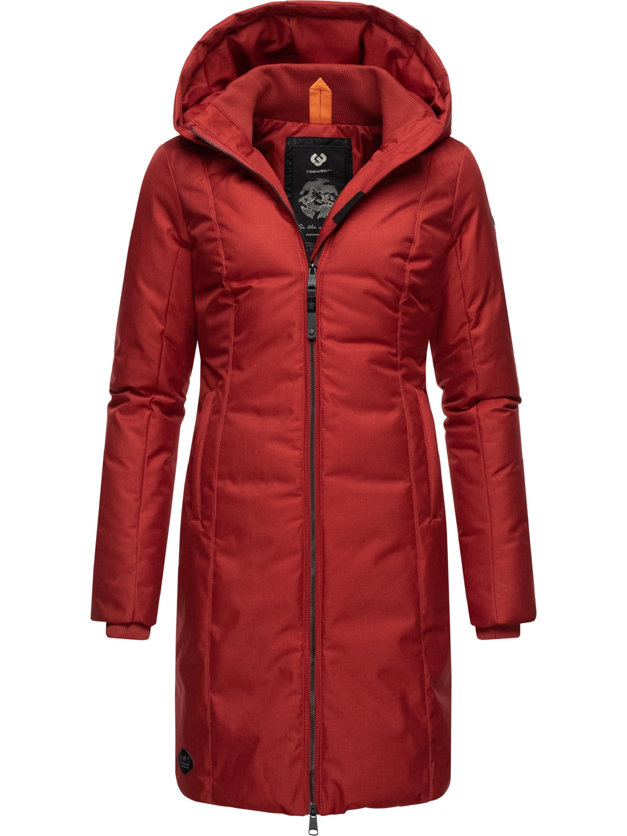 raudona Ragwear Žieminis paltas 'Amarri': priekis