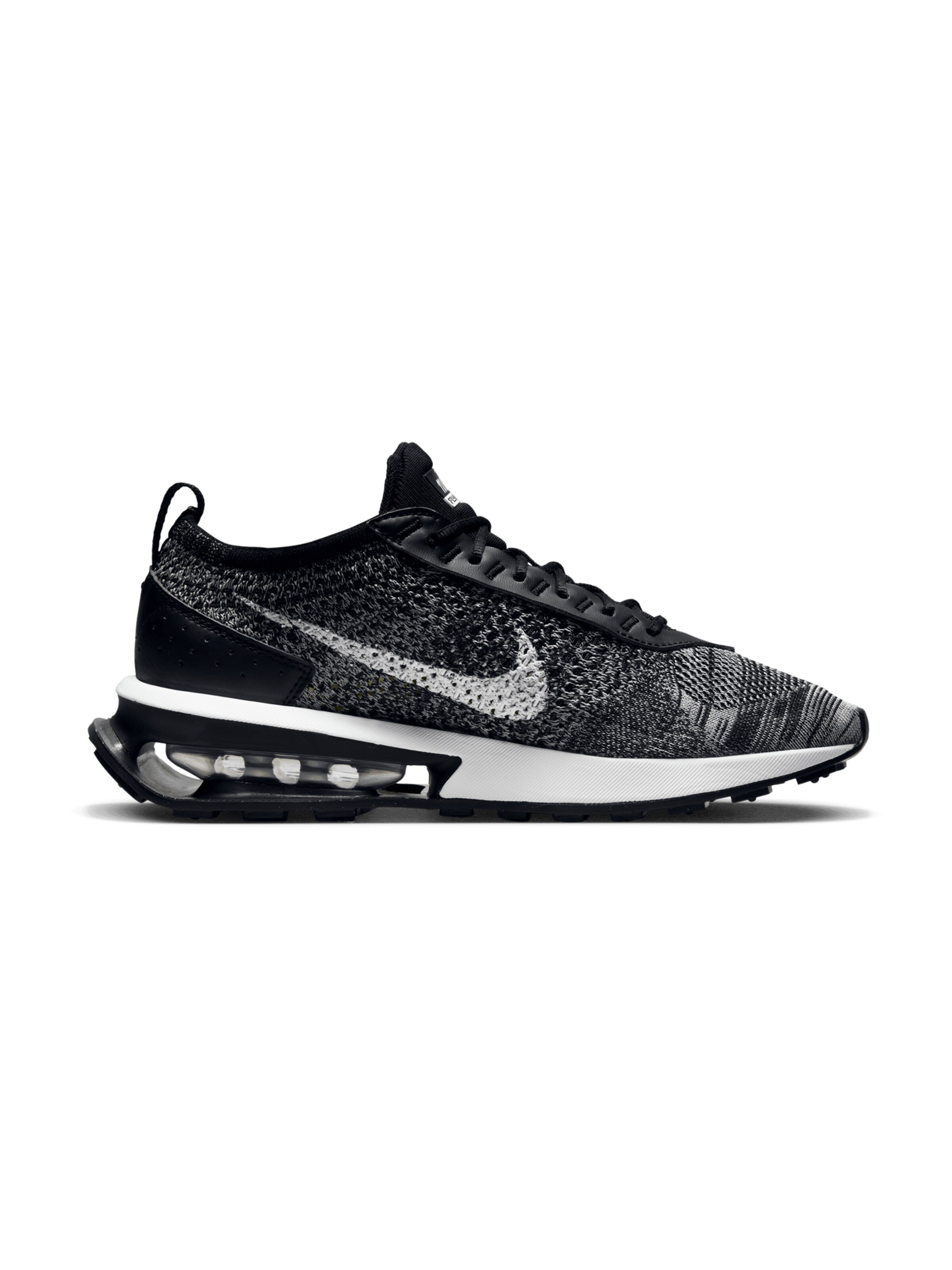 Nike Sportswear Nizke superge 'AIR MAX FLYKNIT RACER' | črna barva