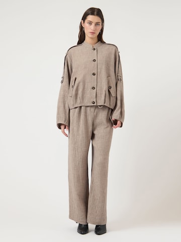 YAS Overgangsjakke 'YASRina' i brun