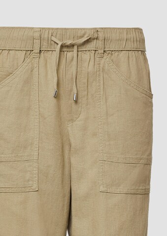 Effilé Pantalon s.Oliver en marron