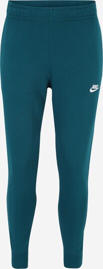 Nike Sportswear Calças em petróleo / branco, Vista do produto