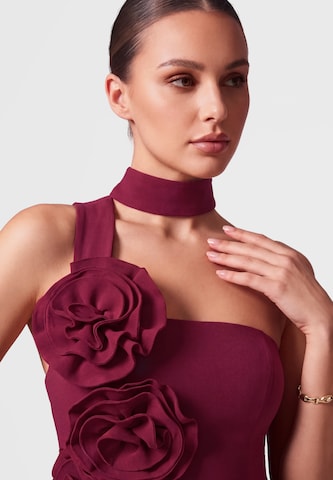 Ombre Avondjurk in Rood