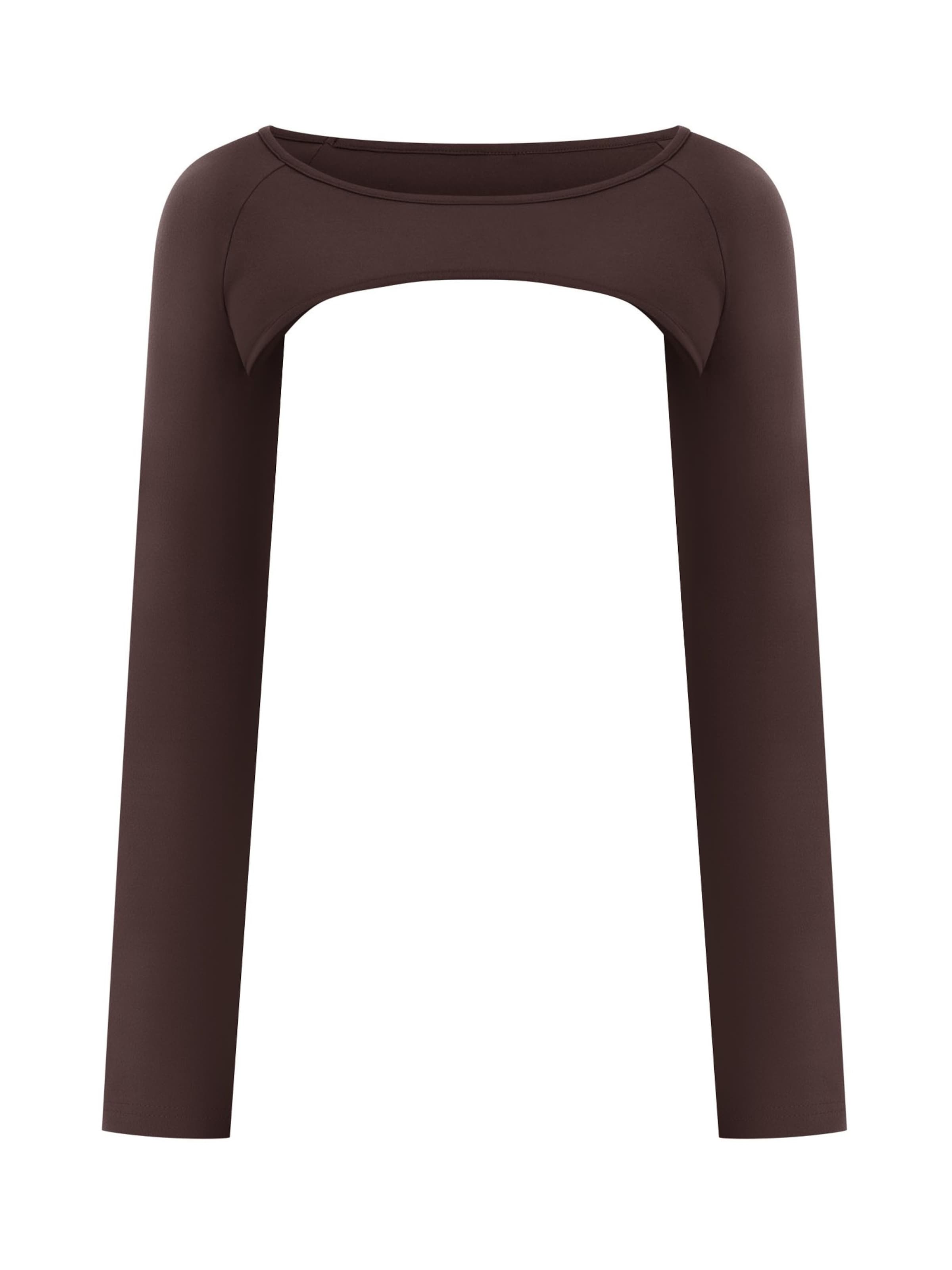 T-shirt ' Neola ' Smilodox en marron : devant