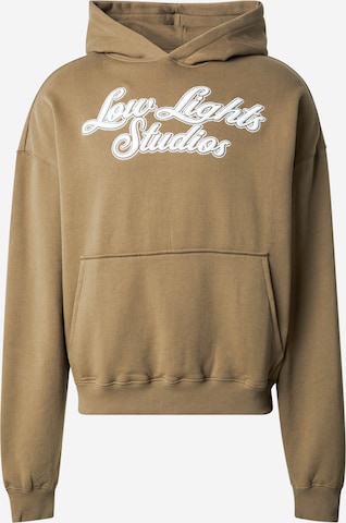 Low Lights Studios Collegepaita 'Shutter' värissä vihreä: etupuoli