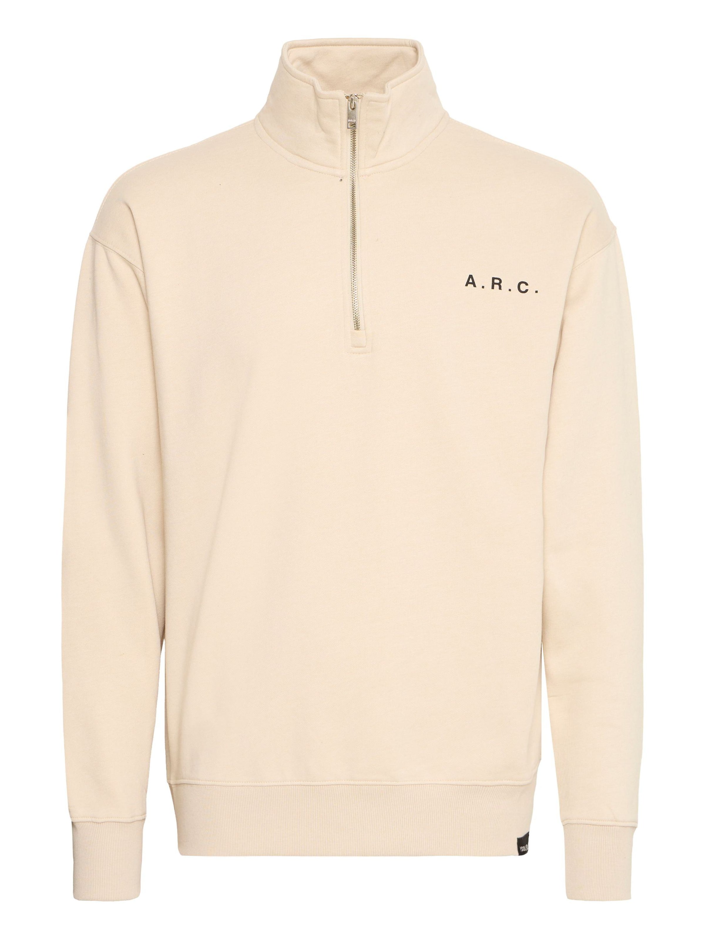 !Solid - Sweatshirt 'Hann' em bege: frente