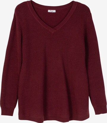 SHEEGO Sweater in Red: front