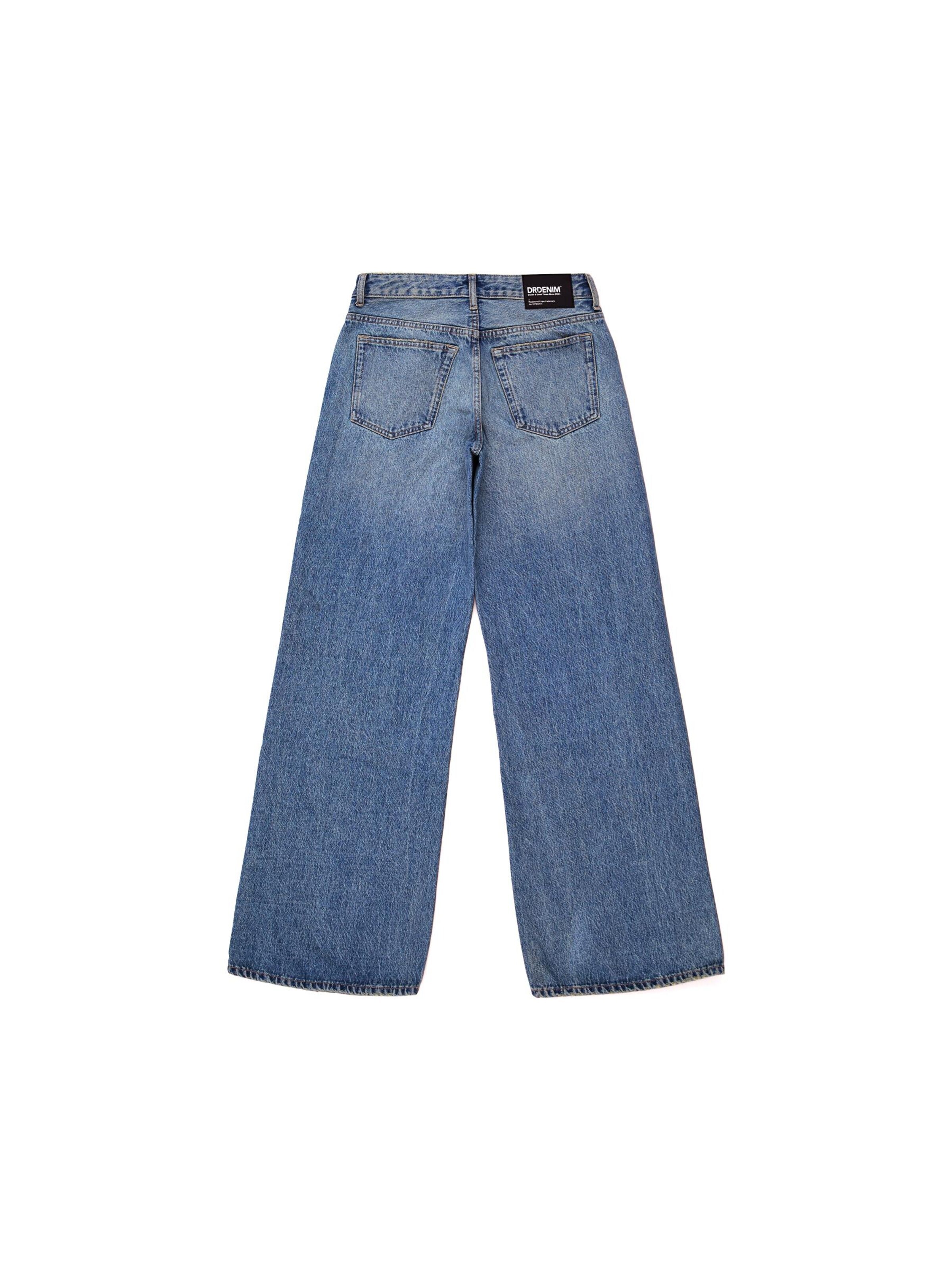 Dr. Denim Regular Jeans 'Rhue Low Wide Jeans' in Blue