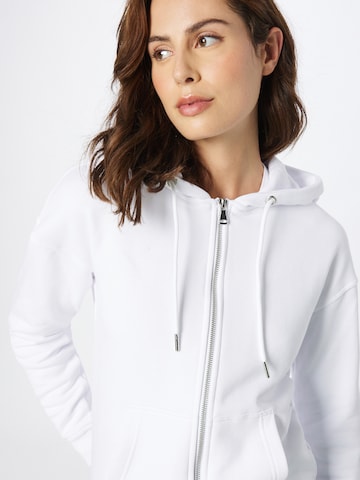 Urban Classics Sweat jacket in White