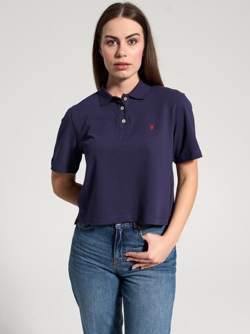 NOWIHT Shirt 'Brigitte' in Blauw