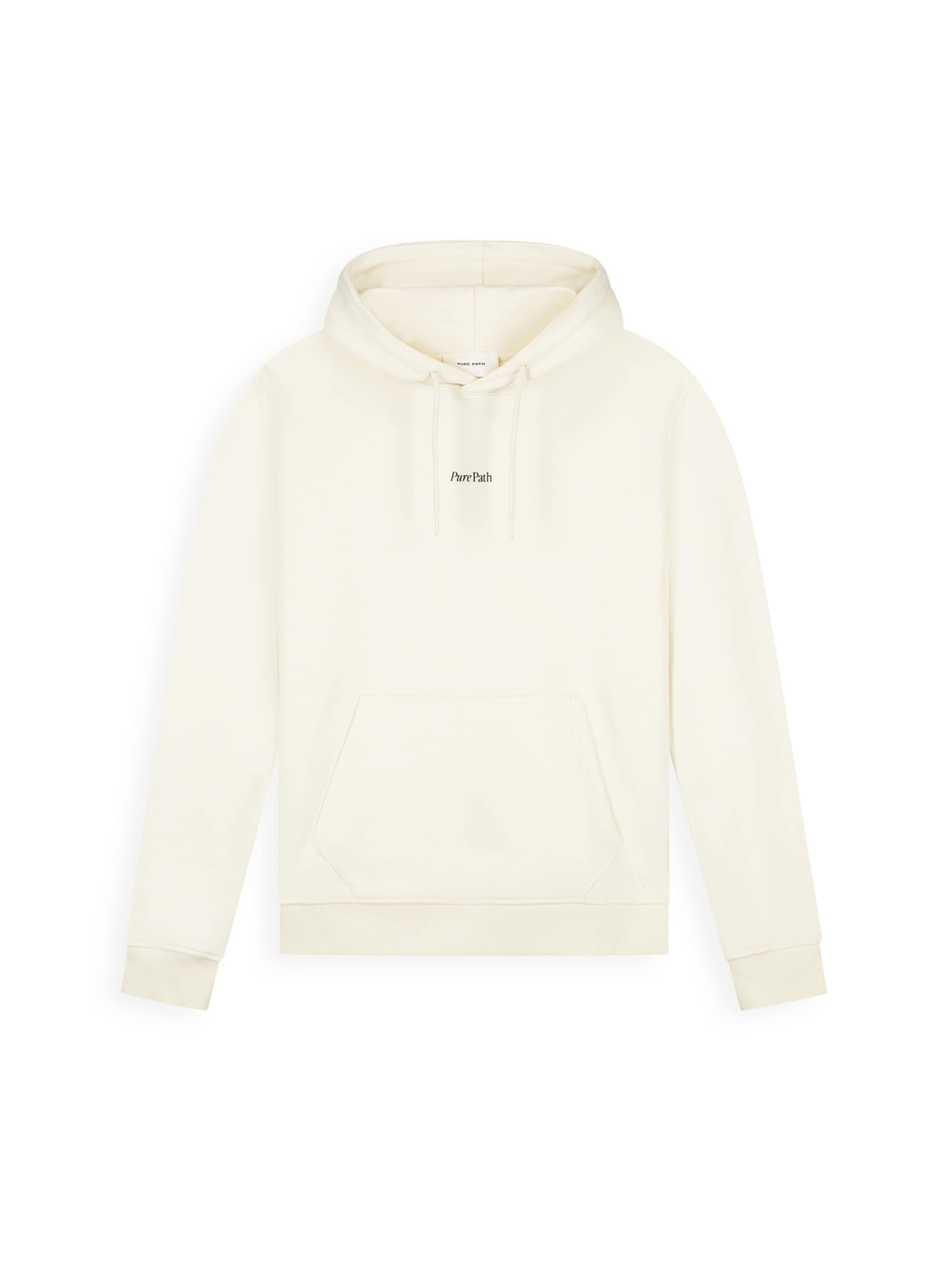Pure Path Sweatshirt‌ in Beige: Vorderseite