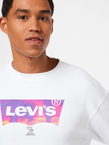 Sweat-shirt LEVI'S en blanc