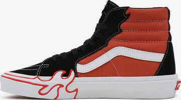 VANS Кроссовки на платформе 'SK8-Hi Flame' в Коричневый