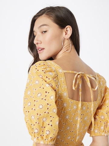 Robe d’été Dorothy Perkins en jaune