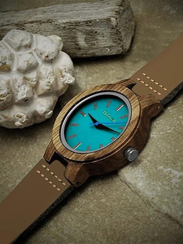 Holzwerk - Reloj analógico 'LIL NAILA' en azul