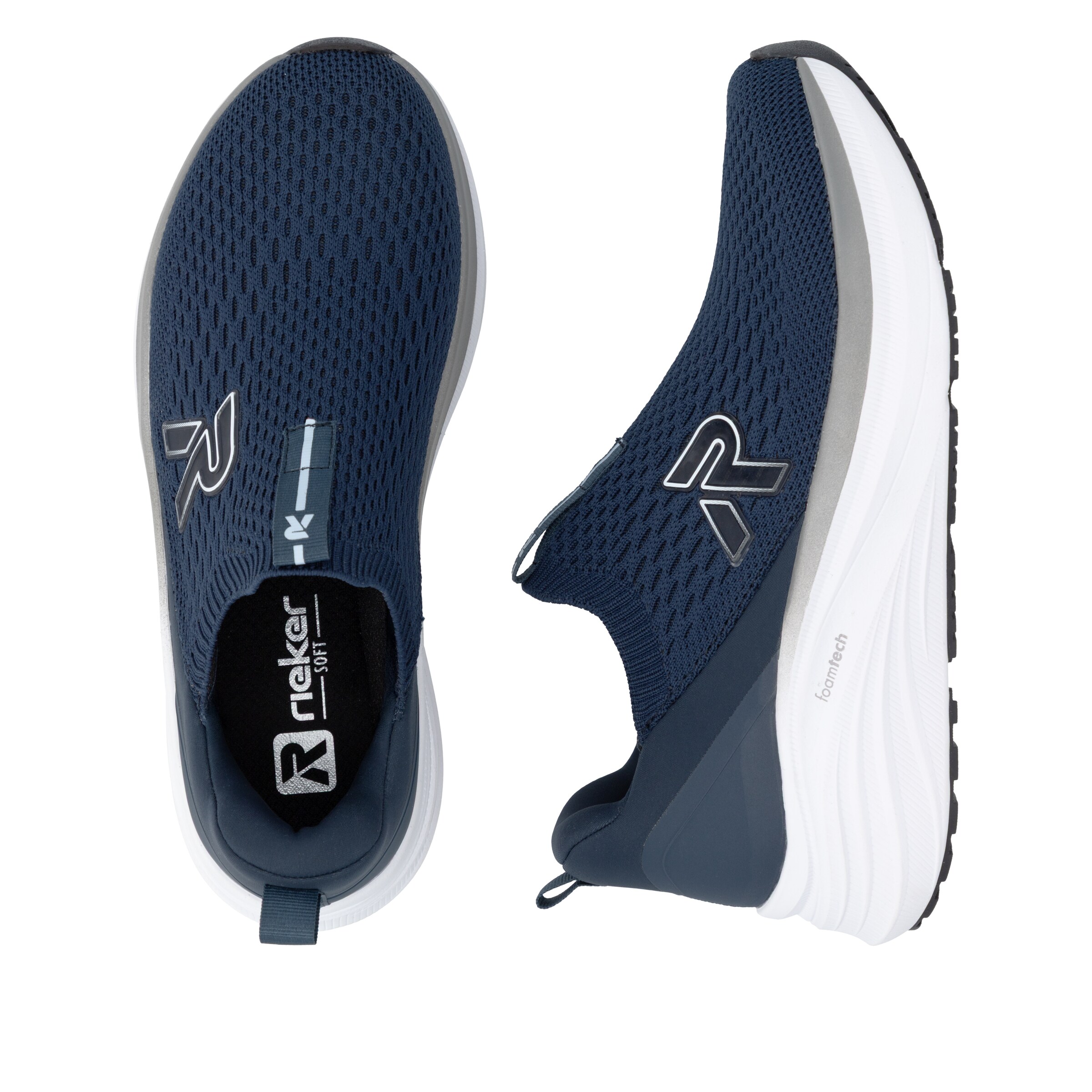 Slip on Rieker Sport en bleu