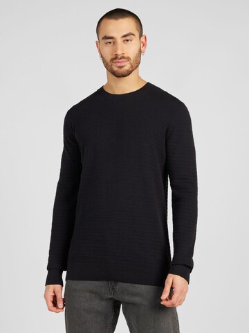 s.Oliver Pullover in Schwarz: predná strana