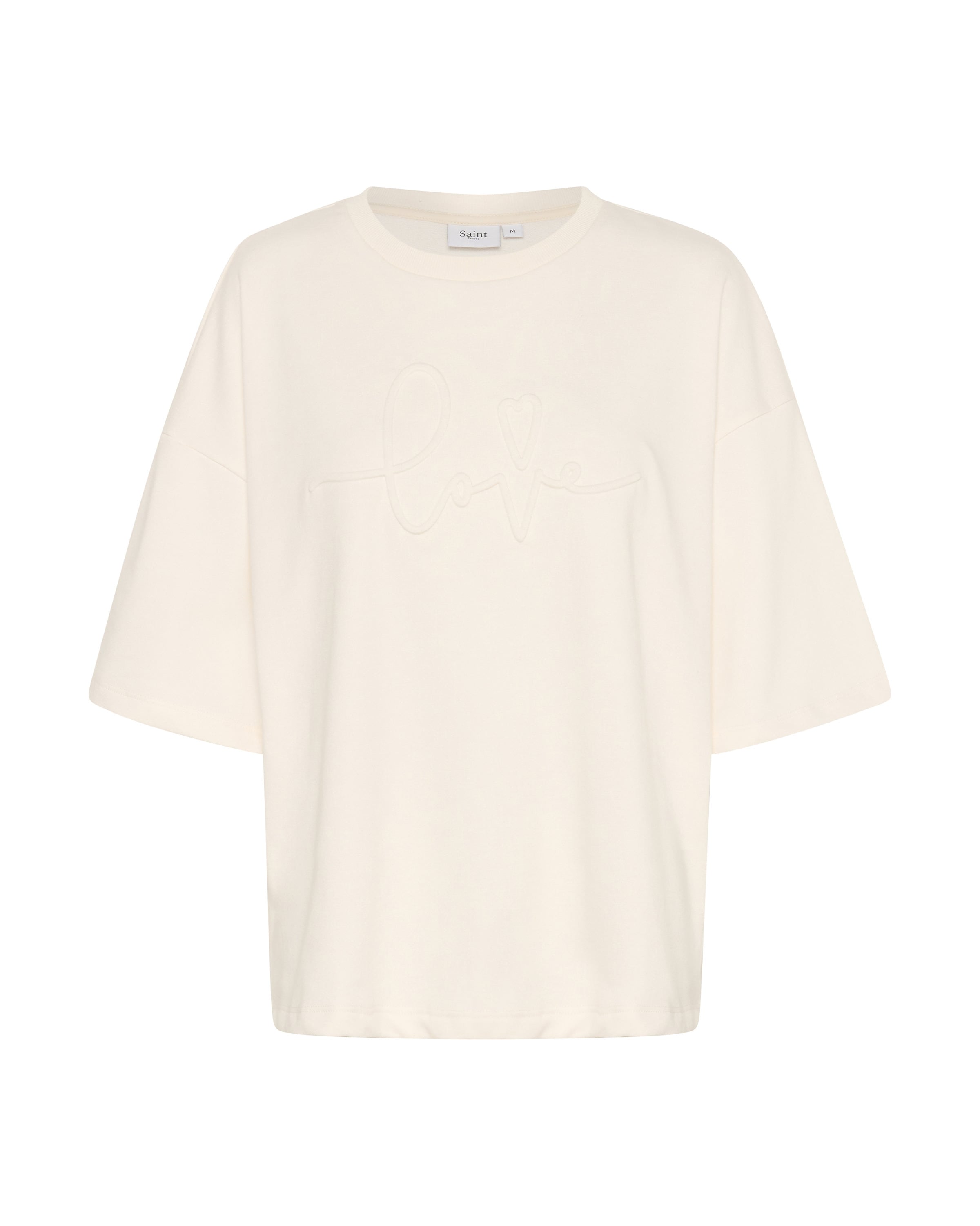 SAINT TROPEZ Mikina 'Janeke' - Biela: predná strana