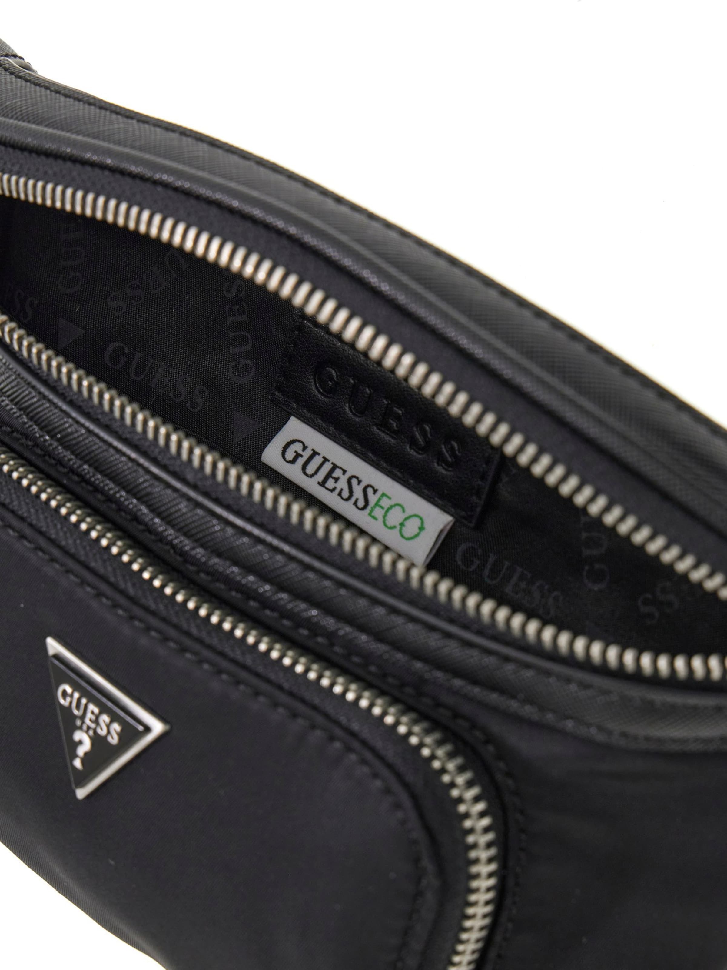 GUESS - Riñonera 'MILANO' en negro