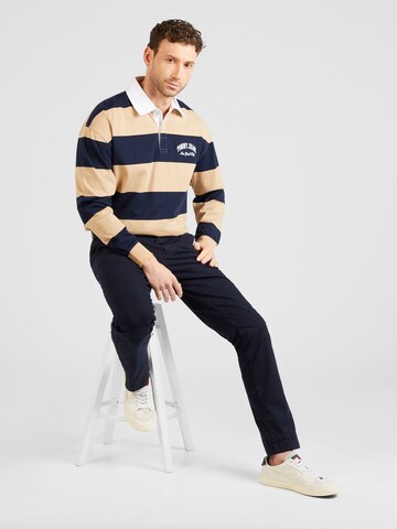 Tommy Jeans Tričko 'VARSITY' – béžová