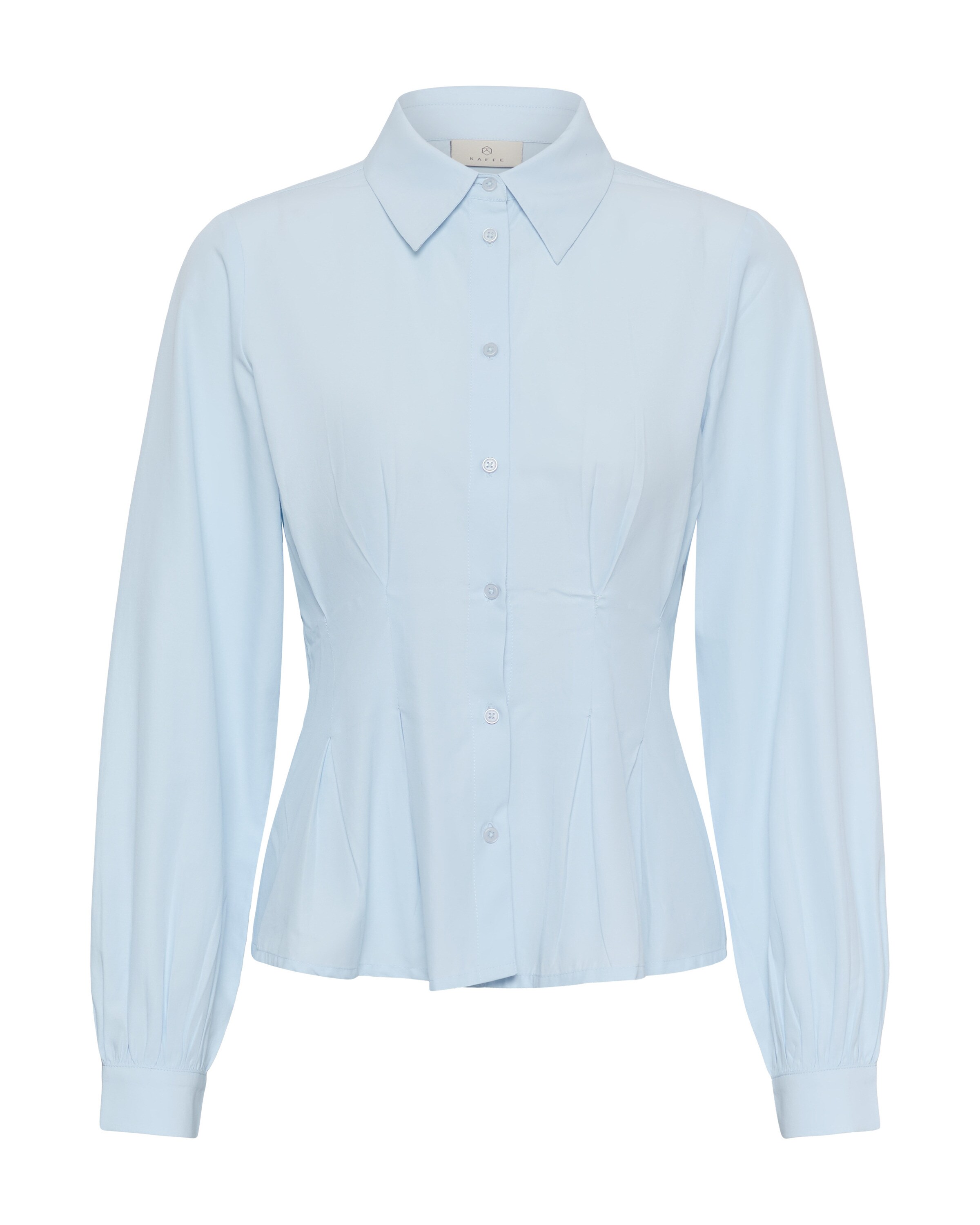 Kaffe Bluse in Blau: Vorderseite