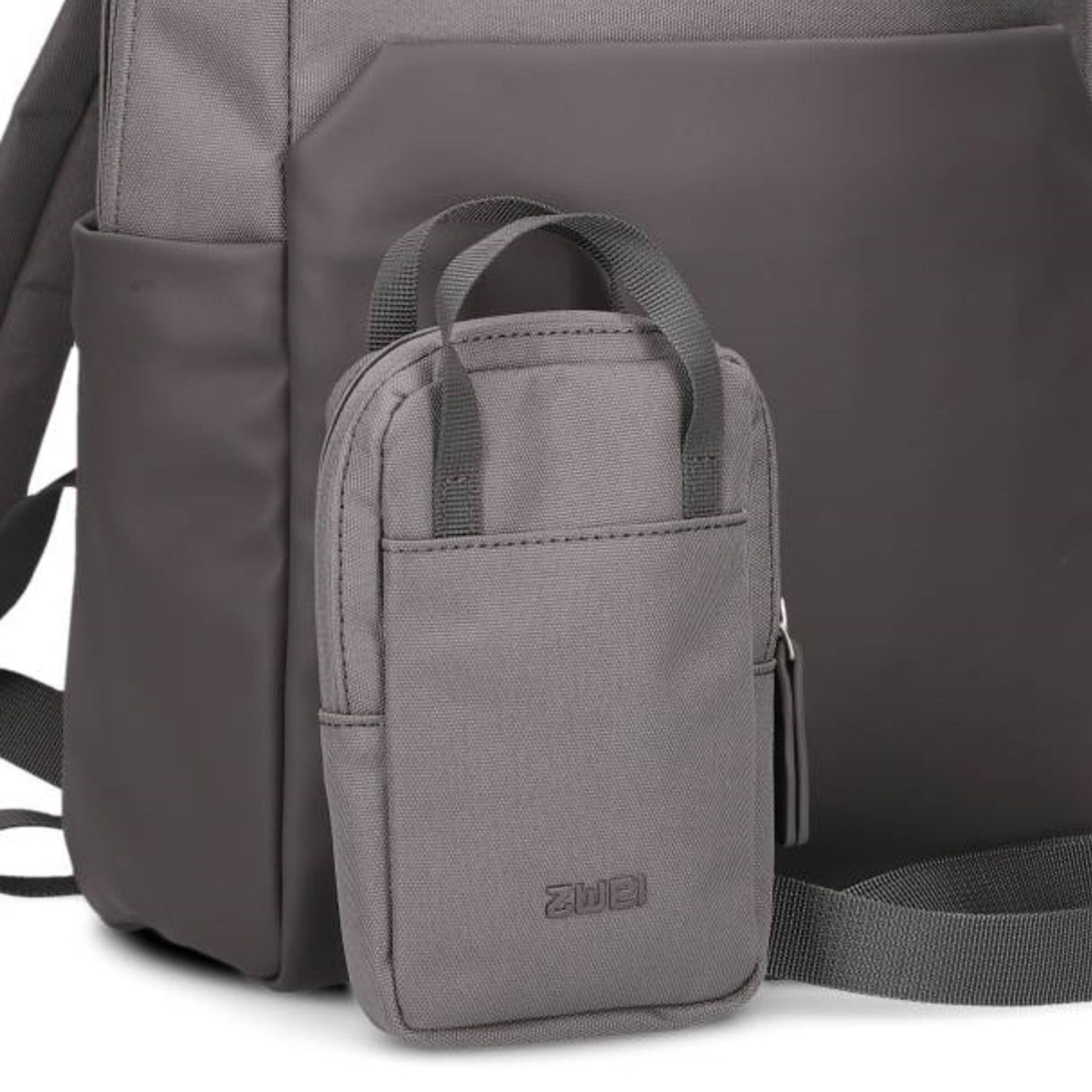 ZWEI Backpack 'Lou' in Grey