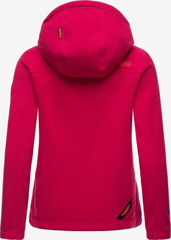 MARIKOO Fleece jacket 'Mount Iwaki' in Pink