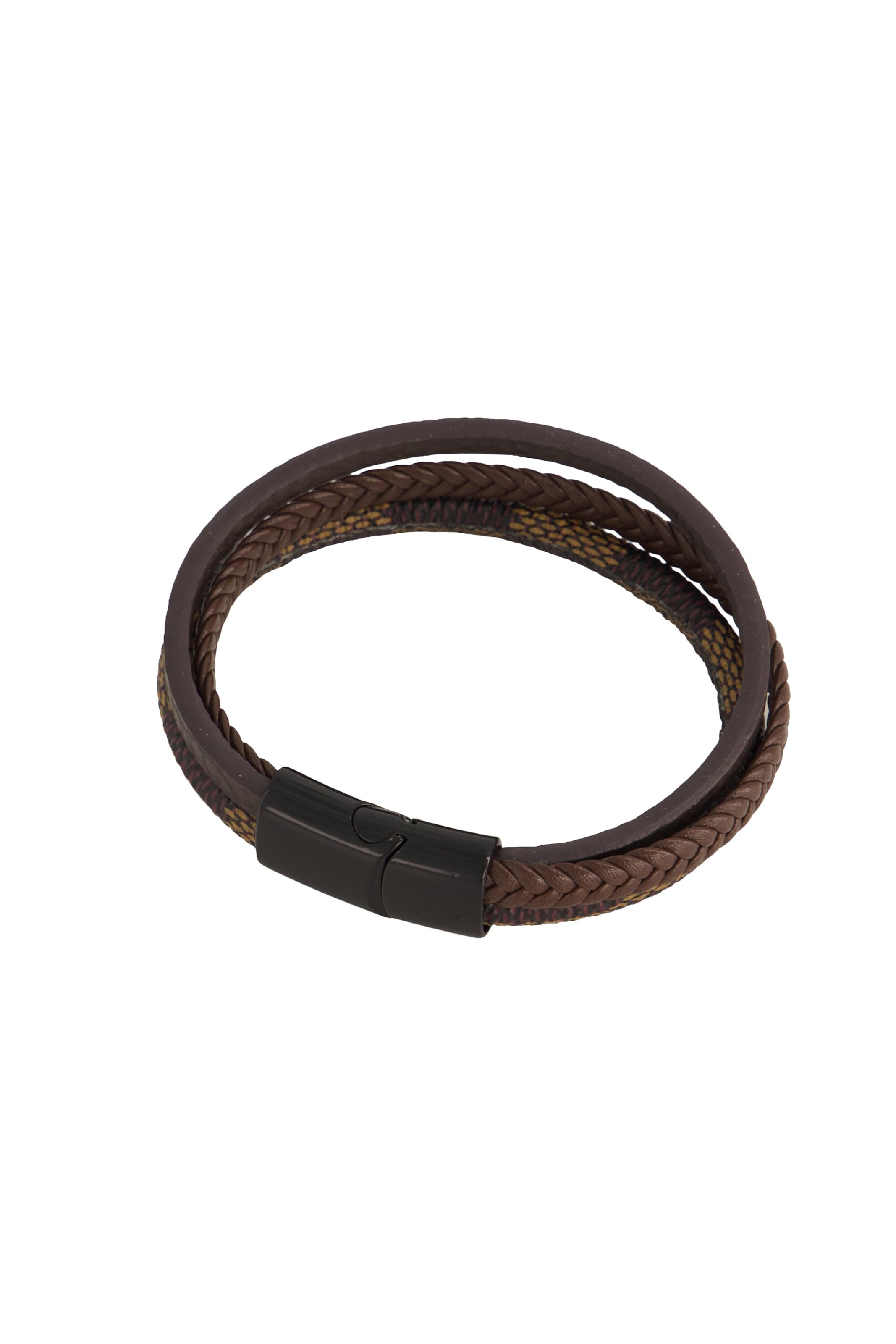 JP1880 Bracelet in Brown: front