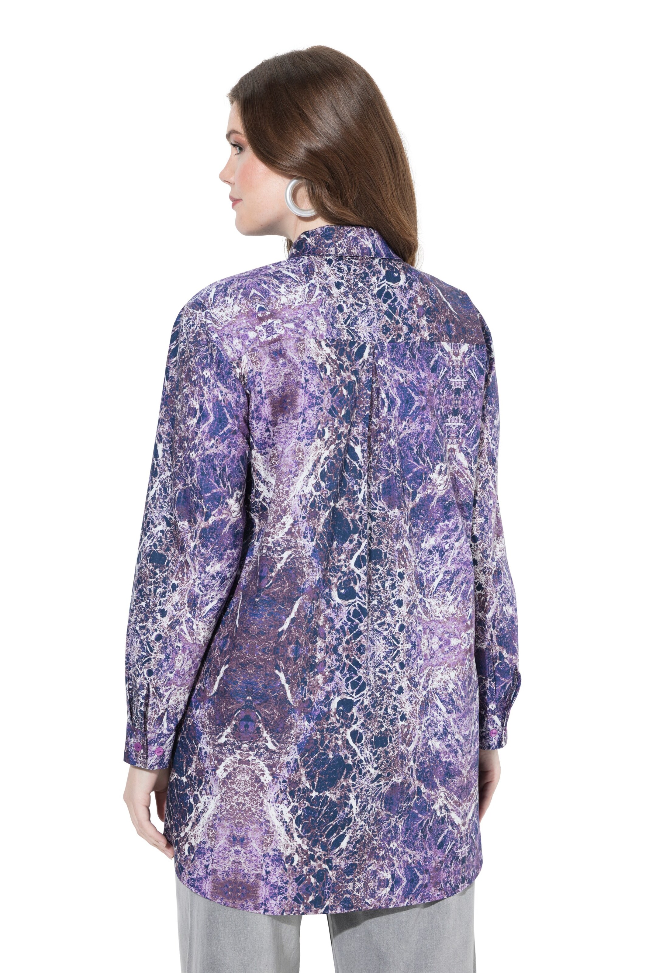 Ulla Popken Blouse in Purple