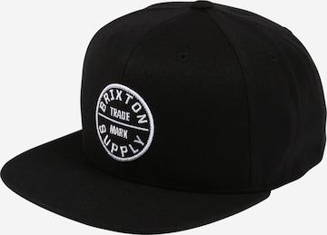 Brixton Cap 'OATH III' in Schwarz: predná strana