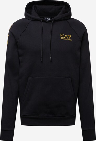 EA7 Emporio Armani Sudadera en dorado / negro, Vista del producto