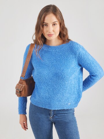 Pull-over MORE & MORE en bleu : devant