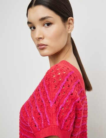 TAIFUN Sweater in Red