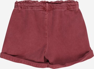 NAME IT Regular Shorts 'BECKY TWIIZZA' in Rot