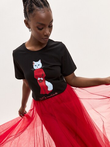 CAT by Maniita Lacitta Shirt in Zwart