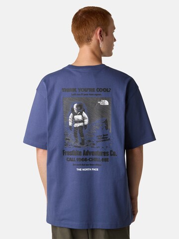 THE NORTH FACE Majica 'Expedition' | modra barva: sprednja stran