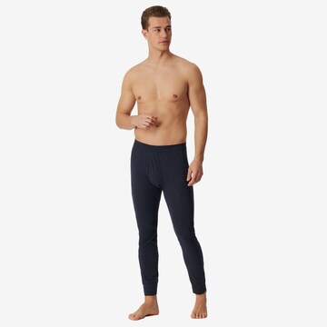 SCHIESSER Long Johns 'Essentials' in Blue