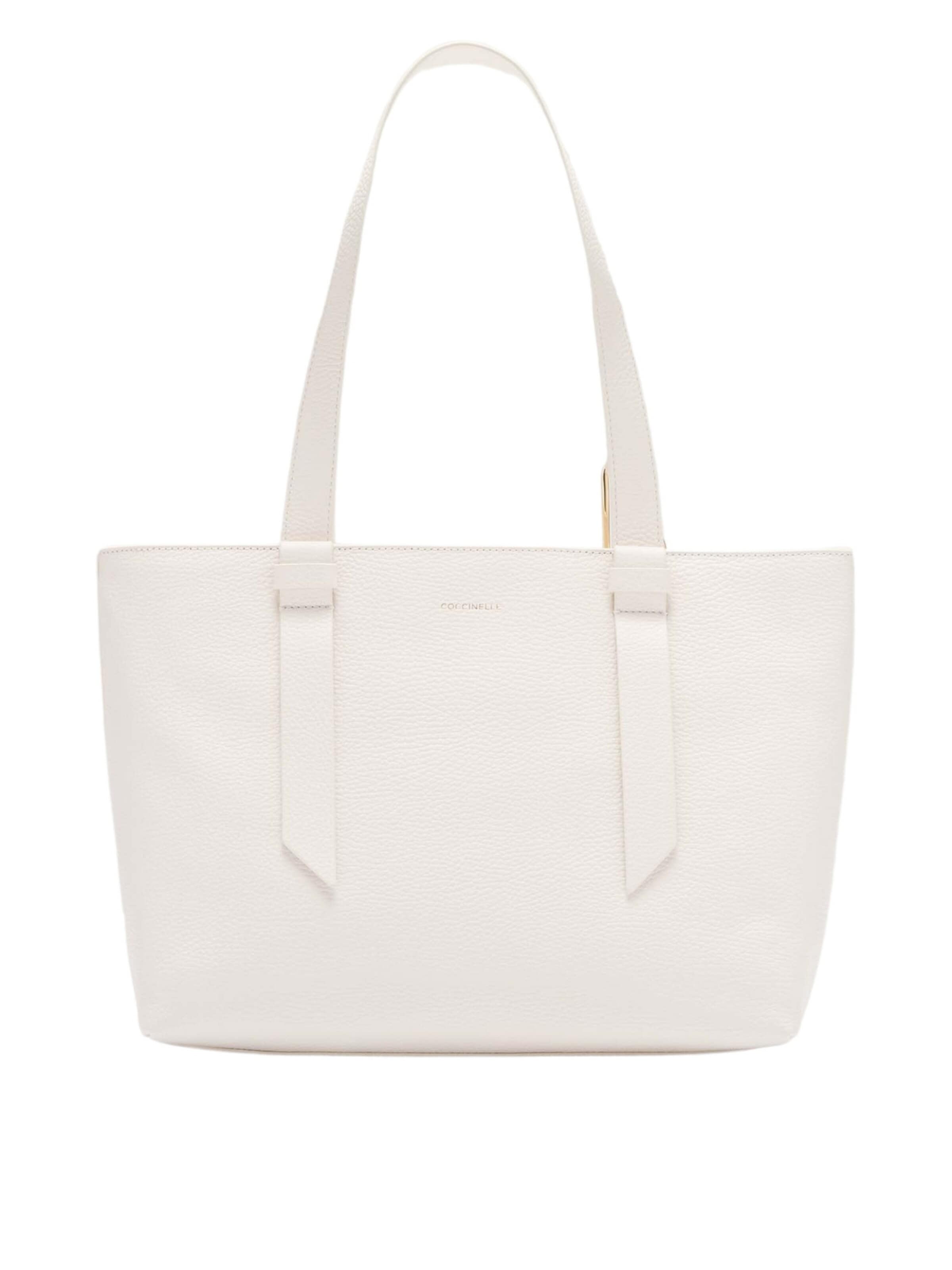 Coccinelle - Shopper 'COCCINELLE MALORY' en blanco: frente