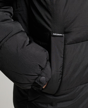 Superdry Winterjas 'EXPEDITION COCOON' in Zwart