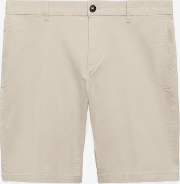 MANGO MAN Normalny krój Chinosy 'GRACIA' w kolorze beżowy: przód