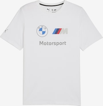 PUMA Performance shirt 'BMW M Motorsport Essentials' in White: front