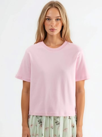 T-shirt Busem en rose : devant