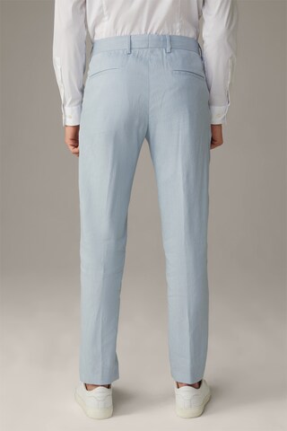 STRELLSON Slimfit Pantalon 'Till' in Blauw