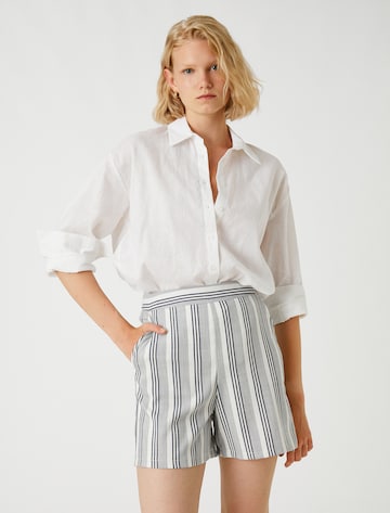 Koton Regular Broek in Wit