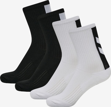 Hummel Athletic Socks 'LEGACY CHEVRON' in Black: front