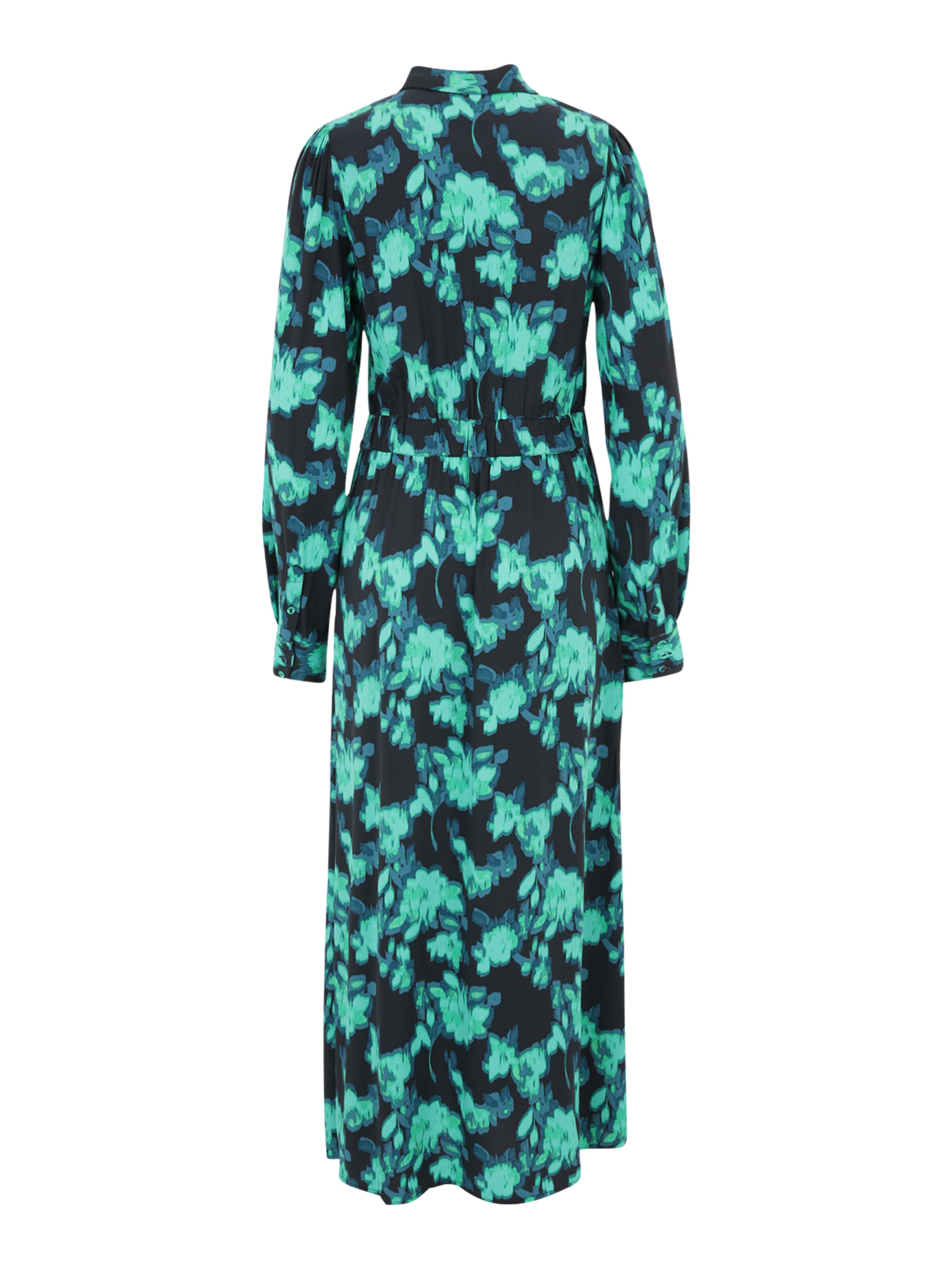 YAS Tall - Vestido camisero 'FLAIR' en verde
