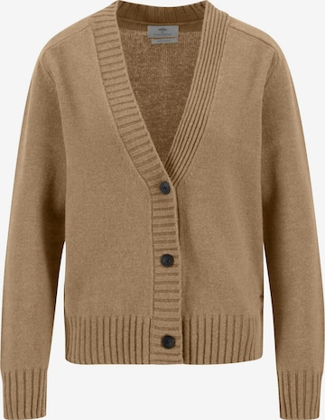 FYNCH-HATTON Knit Cardigan in Brown: front