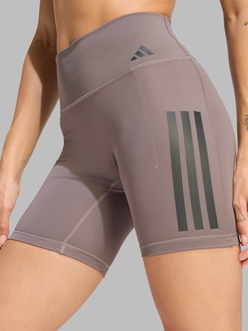 ADIDAS PERFORMANCE Skinny Sportnadrágok 'OPT' - szürke