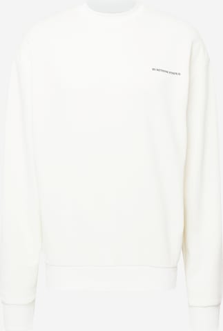 Rethink Status Sweatshirt in White: front