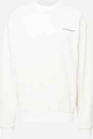 Rethink Status Sweatshirt in Weiß: predná strana