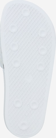 Zoccoletto 'Adilette' di ADIDAS ORIGINALS in bianco